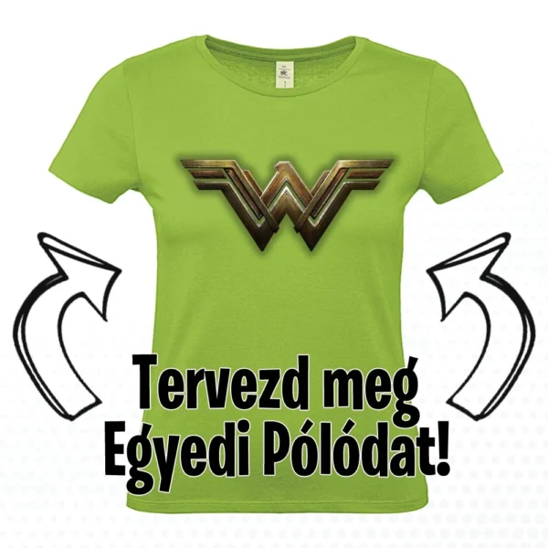 egyedi női póló nyomtatás